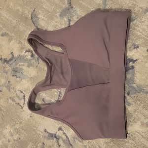 Mesh Detail Sports Bra